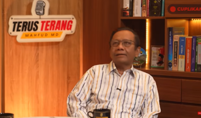 Mantan Menkopolhukam Mahfud MD. [Youtube]